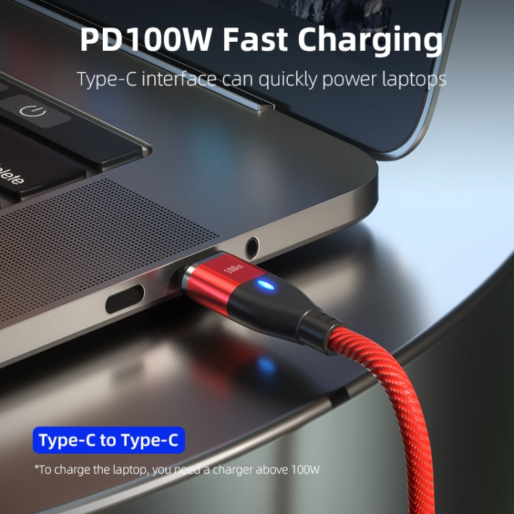 ENKAY 6-in-1 PD100W USB-A / Type-C to Type-C / 8 Pin / Micro USB Magnetic Fast Charging Cable, Cable Length:2m(Black) - Charging Cable & Head by ENKAY | Online Shopping South Africa | PMC Jewellery | Buy Now Pay Later Mobicred