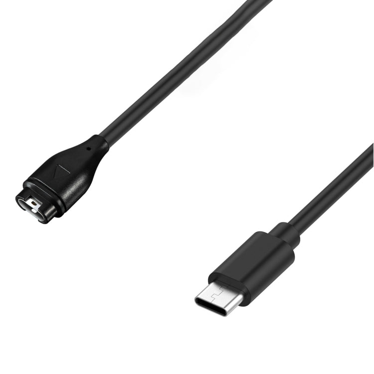 For Garmin Enduro 2 Type-C Port Watch Charger With Data Transmission(Black) - Charger by PMC TechLife | Online Shopping South Africa | PMC TechLife | Buy Now Pay Later Mobicred