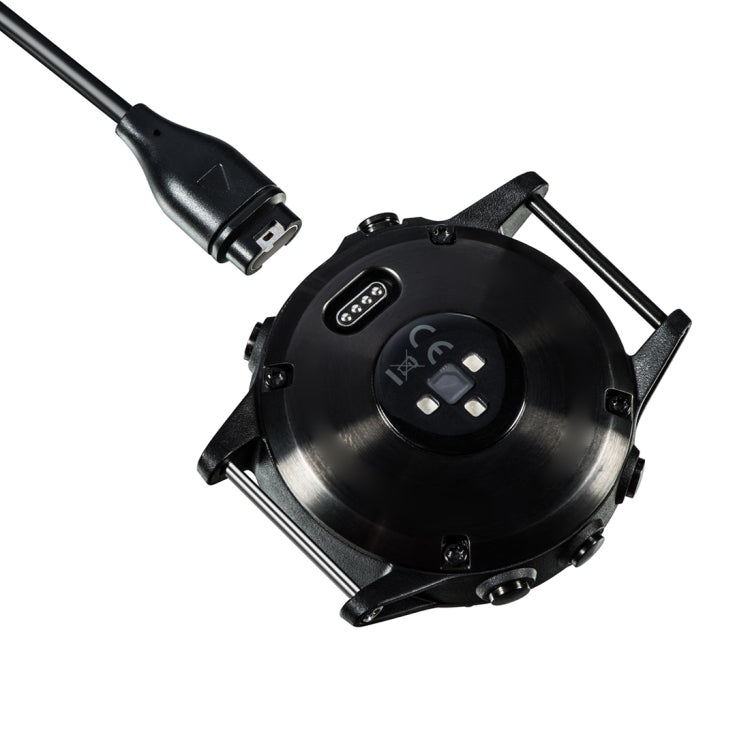For Garmin Fenix 6S Pro Type-C Port Watch Charger With Data Transmission(Black) - Charger by PMC TechLife | Online Shopping South Africa | PMC TechLife | Buy Now Pay Later Mobicred