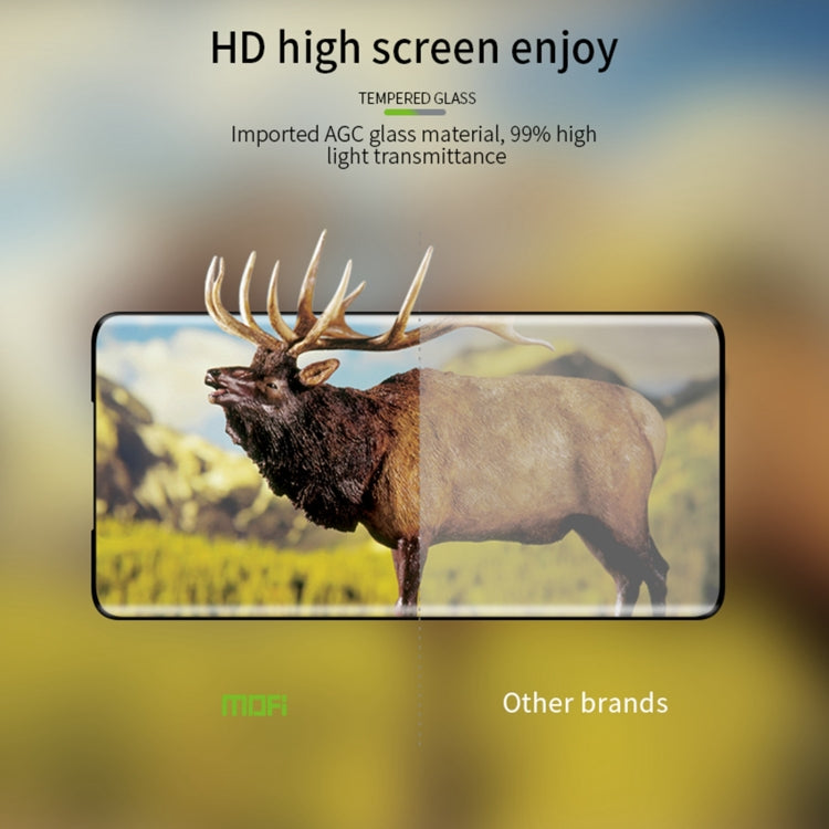 For Huawei Mate 60 MOFI 9H 3D Explosion-proof Curved Screen Tempered Glass Film(Black) - Huawei Tempered Glass by MOFI | Online Shopping South Africa | PMC TechLife