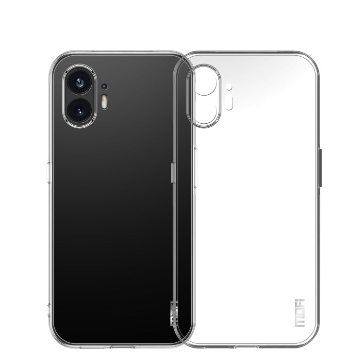 For Nothing Phone 2 MOFI Ming Series Ultra-thin TPU Phone Case(Transparent) - More Brand by MOFI | Online Shopping South Africa | PMC TechLife | Buy Now Pay Later Mobicred