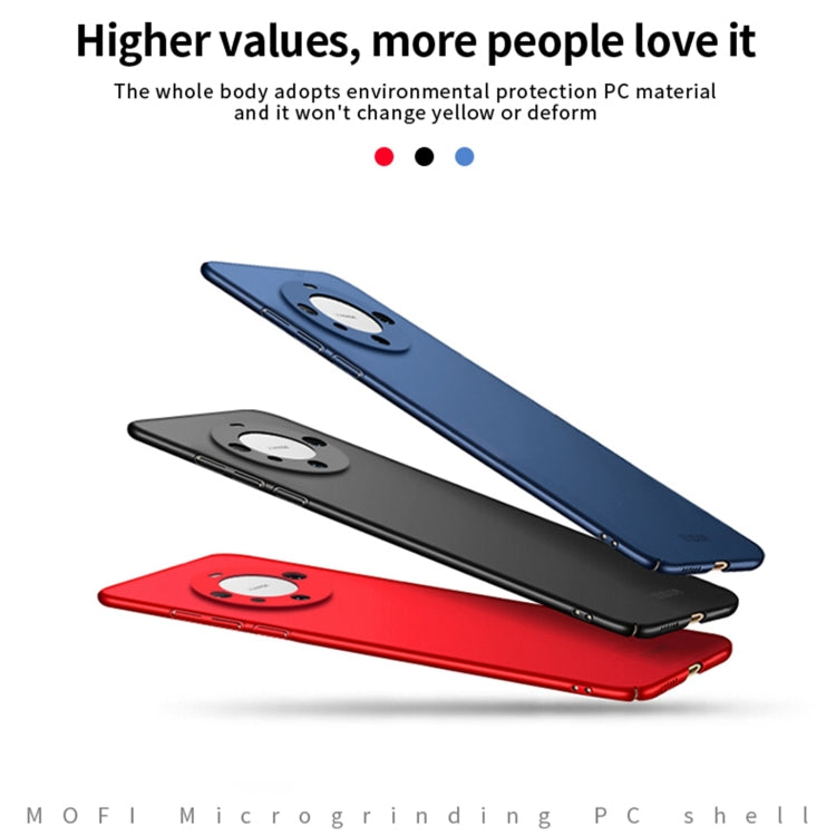 For Huawei Mate 60 Pro MOFI Micro-Frosted PC Ultra-thin Hard Phone Case(Red) - Huawei Cases by MOFI | Online Shopping South Africa | PMC TechLife | Buy Now Pay Later Mobicred