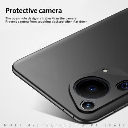 For Huawei Pura 70 Ultra / P70 Art MOFI Micro-Frosted PC Ultra-thin Hard Phone Case(Black) - Huawei Cases by MOFI | Online Shopping South Africa | PMC Jewellery | Buy Now Pay Later Mobicred