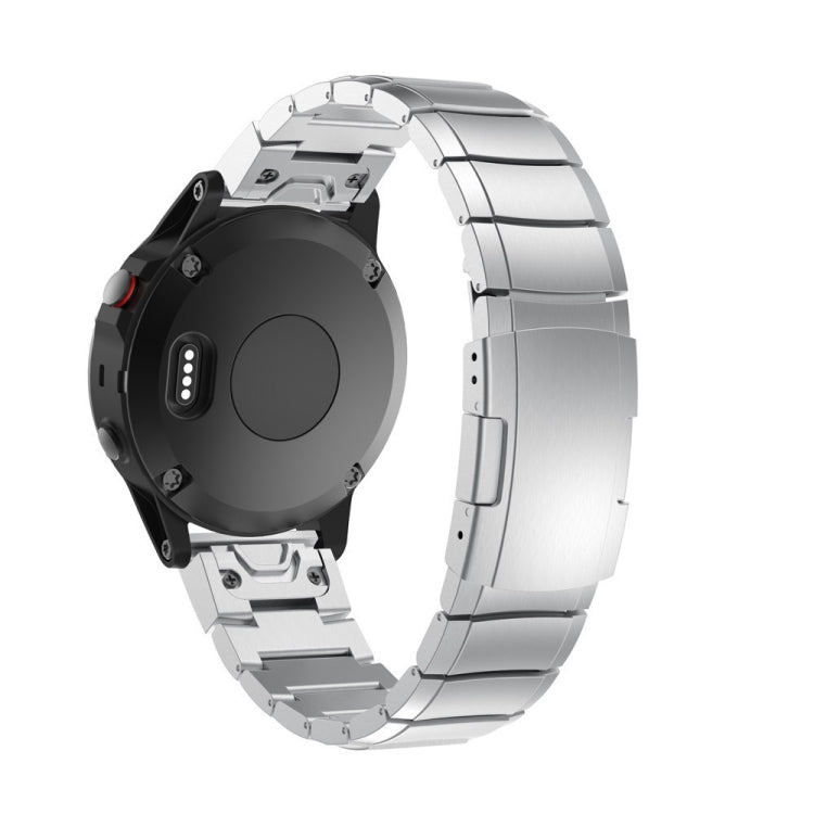 For Garmin Enduro 3 Titanium Alloy Quick Release 26mm Watch Band(Sliver) - free shipping - PMC TechLife - Order now!