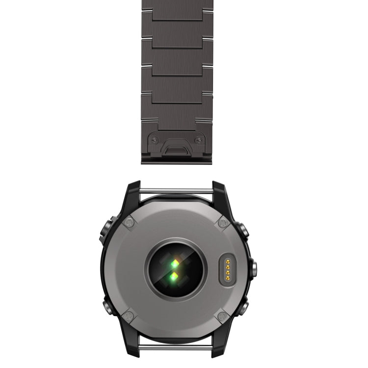 For Garmin Enduro 3 Titanium Alloy Quick Release 26mm Watch Band(Sliver) - free shipping - PMC TechLife - Order now!