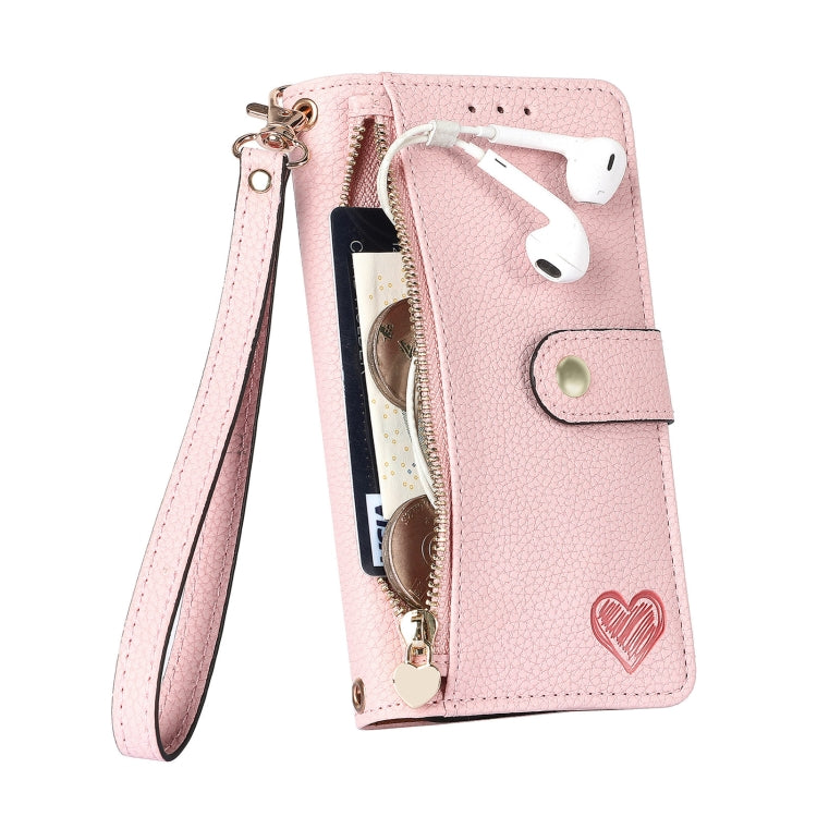 For DOOGEE X98 Pro / X98 Love Zipper Lanyard Leather Phone Case(Brown) - Doogee Cases by PMC TechLife | Online Shopping South Africa | PMC TechLife | Buy Now Pay Later Mobicred