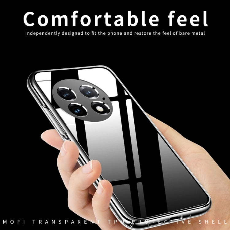 For OnePlus Ace 2 Pro MOFI Ming Series Transparent Ultra-thin TPU Phone Case(Transparent) - OnePlus Cases by MOFI | Online Shopping South Africa | PMC TechLife