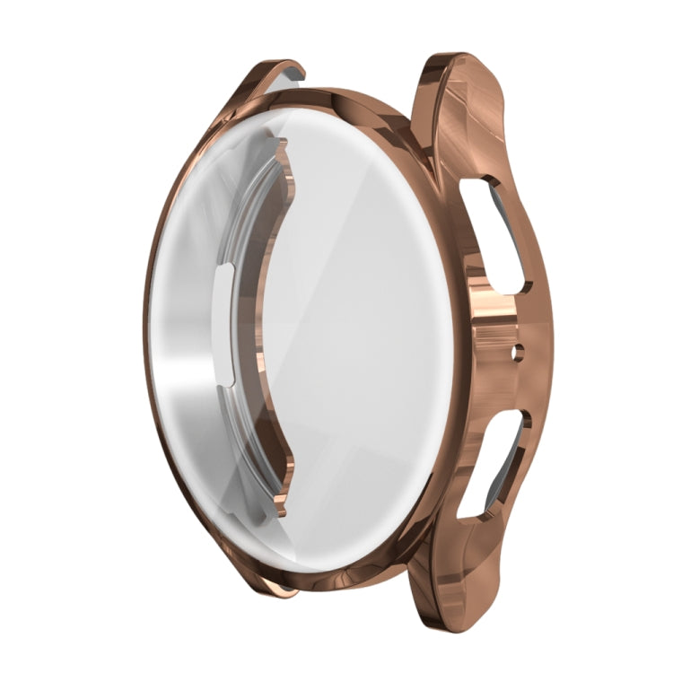 For Samsung Galaxy Watch 6 44mm Fully Enclosed TPU Watch Protective Case(Rose Gold) - Watch Cases by PMC Jewellery | Online Shopping South Africa | PMC Jewellery