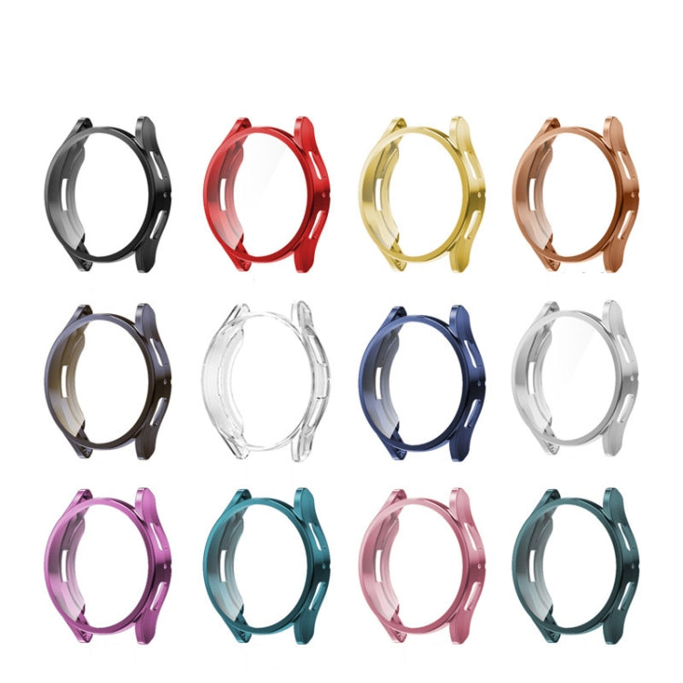 For Samsung Galaxy Watch 6 44mm Fully Enclosed TPU Watch Protective Case(Pink) - Watch Cases by PMC TechLife | Online Shopping South Africa | PMC TechLife