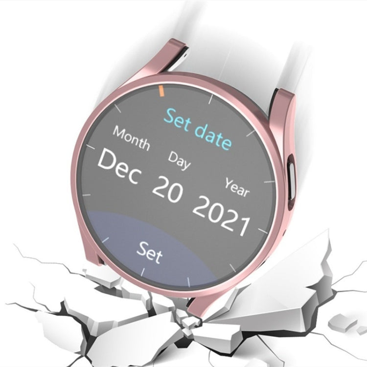 For Samsung Galaxy Watch 6 44mm Fully Enclosed TPU Watch Protective Case(Blue) - Watch Cases by PMC TechLife | Online Shopping South Africa | PMC TechLife