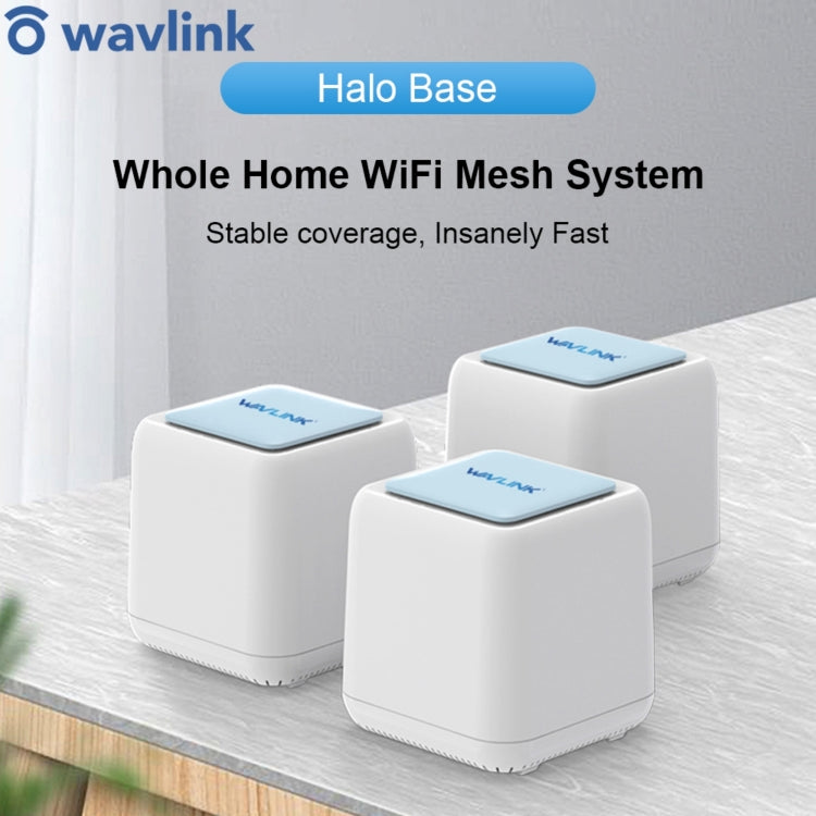 WAVLINK WN535M3 For Home Office 3pcs Mesh Wireless Router AC1200 Dual Band WiFi Signal Booster, Plug:UK Plug - Wireless Routers by WAVLINK | Online Shopping South Africa | PMC Jewellery | Buy Now Pay Later Mobicred