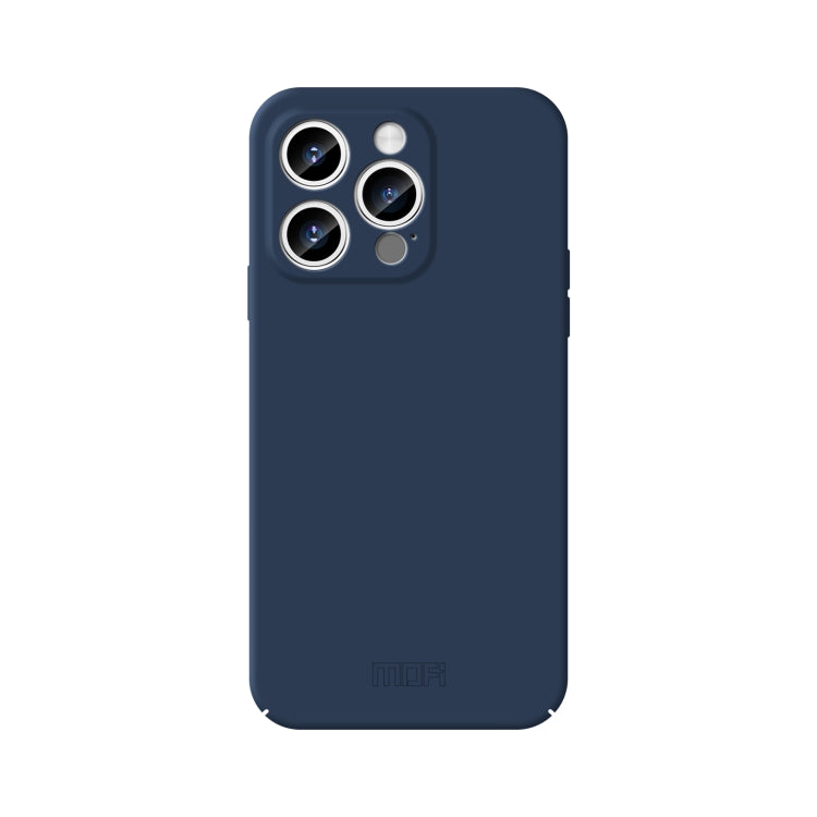 For iPhone 14 Pro Max MOFI Qin Series Skin Feel All-inclusive PC Phone Case(Blue) - iPhone 14 Pro Max Cases by MOFI | Online Shopping South Africa | PMC Jewellery