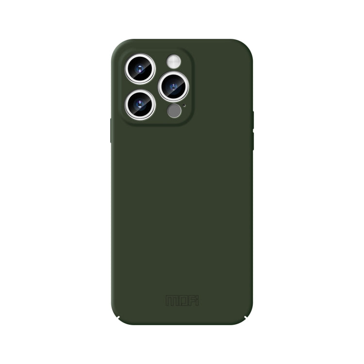 For iPhone 14 Pro Max MOFI Qin Series Skin Feel All-inclusive PC Phone Case(Green) - iPhone 14 Pro Max Cases by MOFI | Online Shopping South Africa | PMC TechLife | Buy Now Pay Later Mobicred