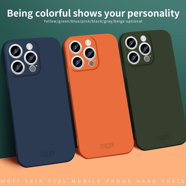 For iPhone 14 Pro MOFI Qin Series Skin Feel All-inclusive PC Phone Case(Black) - iPhone 14 Pro Cases by MOFI | Online Shopping South Africa | PMC TechLife