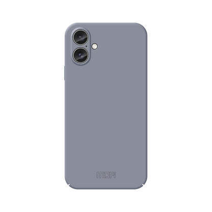 For iPhone 16 MOFI Qin Series Skin Feel All-inclusive PC Phone Case(Gray) - iPhone 16 Cases by MOFI | Online Shopping South Africa | PMC Jewellery | Buy Now Pay Later Mobicred