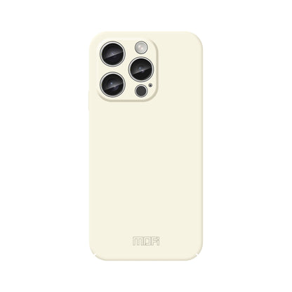 For iPhone 16 Pro MOFI Qin Series Skin Feel All-inclusive PC Phone Case(Beige) - iPhone 16 Pro Cases by MOFI | Online Shopping South Africa | PMC Jewellery | Buy Now Pay Later Mobicred