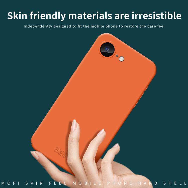 For iPhone 16e MOFI Qin Series Skin Feel All-inclusive PC Phone Case(Green) - free shipping - PMc TechLife - Order now!