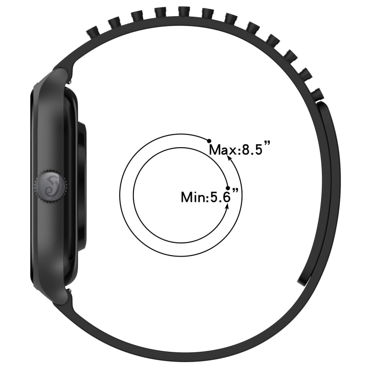 For Garmin Forerunner 265 22mm Holes Breathable 3D Dots Silicone Watch Band(White) - Watch Bands by PMC TechLife | Online Shopping South Africa | PMC TechLife