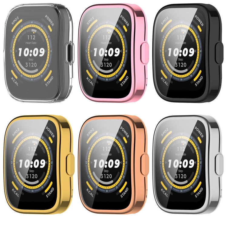 For Amazfit Bip 5 All-Inclusive TPU Protective Case(Sliver) - Watch Cases by PMC Jewellery | Online Shopping South Africa | PMC Jewellery