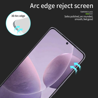 For Xiaomi Redmi K70 / K70 Pro MOFI 9H 3D Explosion-proof Tempered Glass Film(Black) -  by MOFI | Online Shopping South Africa | PMC Jewellery