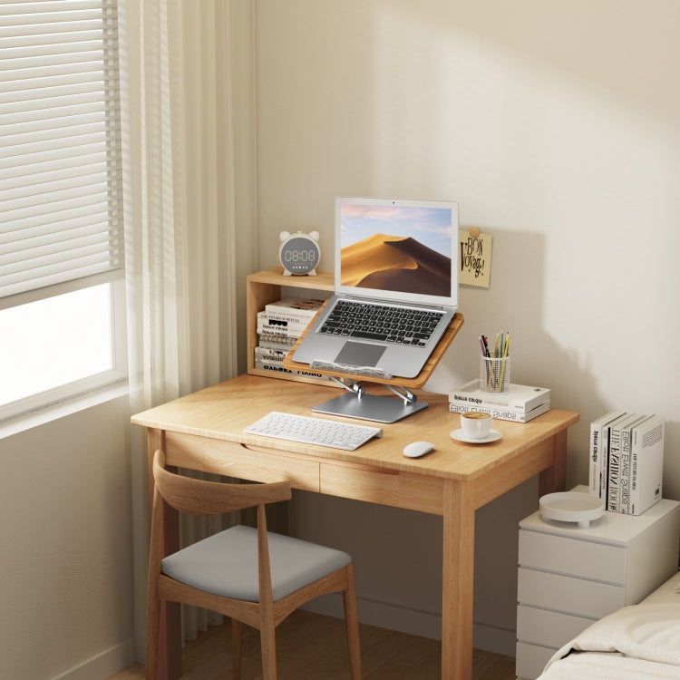 BG-4F With Cooling Fan Portable Tablet Stand Height Adjustable Folding Laptop Holder - Laptop Stand by PMC Jewellery | Online Shopping South Africa | PMC Jewellery | Buy Now Pay Later Mobicred