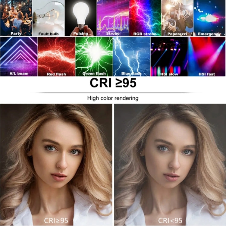 VLOGLITE W150RGB-II With LCD Display RGB Video Light Handheld Light Stick LED Video Light - free shipping - PMC TechLife - Order now!