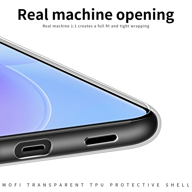 For Huawei Mate 60 Pro MOFI Ming Series Ultra-thin TPU Phone Case(Transparent) - Huawei Cases by MOFI | Online Shopping South Africa | PMC TechLife | Buy Now Pay Later Mobicred