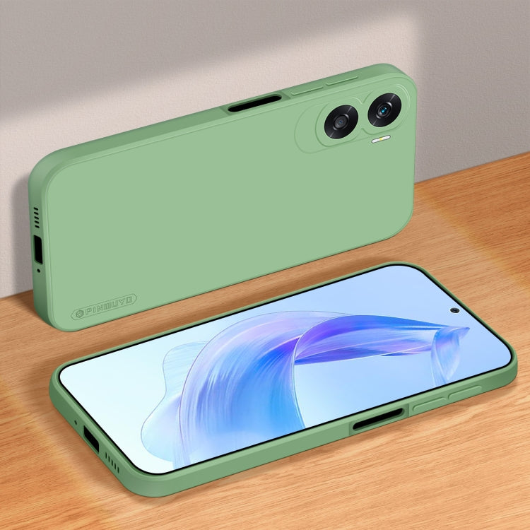 For Honor X50i / 90 Lite PINWUYO Sense Series Liquid Silicone TPU Phone Case(Green) - Honor Cases by PINWUYO | Online Shopping South Africa | PMC Jewellery
