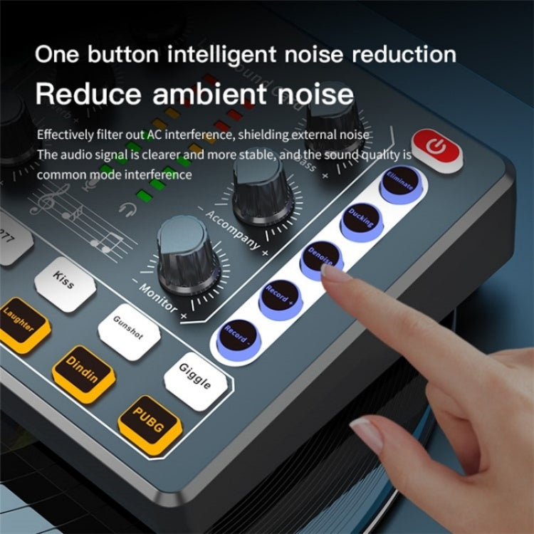 BM800 Live Sound Card with Condenser Microphone Kit(White) - Live Sound Effects Processors by PMC TechLife | Online Shopping South Africa | PMC TechLife | Buy Now Pay Later Mobicred