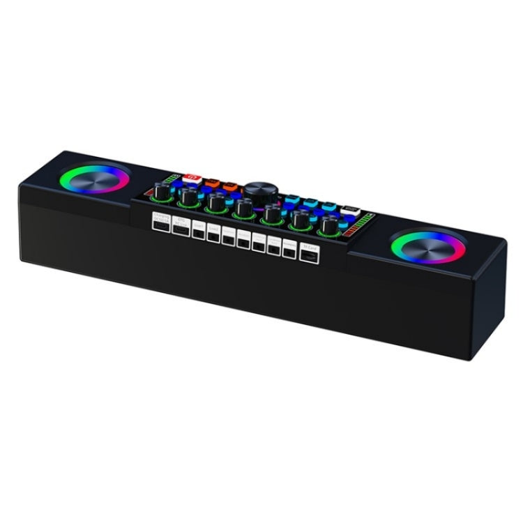 SY8 Live Sound Card All-in-one Machine Speaker Stereo Subwoofer With Mic(Black) - Live Sound Effects Processors by PMC TechLife | Online Shopping South Africa | PMC TechLife | Buy Now Pay Later Mobicred