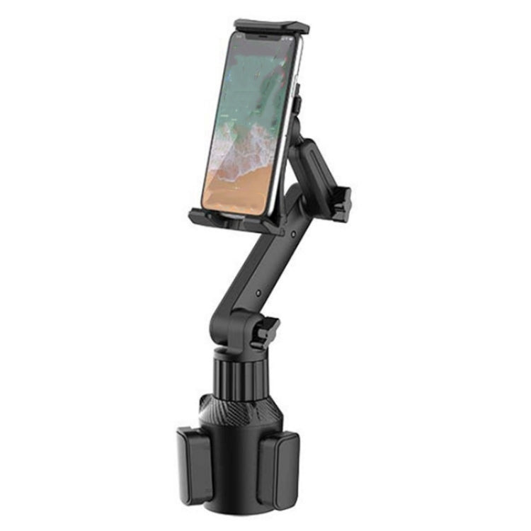 CUP-B16 Universal Long Neck 2 Shaft Rotating Car Cup Mount Phone Holder - Car Drink Holders by PMC TechLife | Online Shopping South Africa | PMC TechLife | Buy Now Pay Later Mobicred