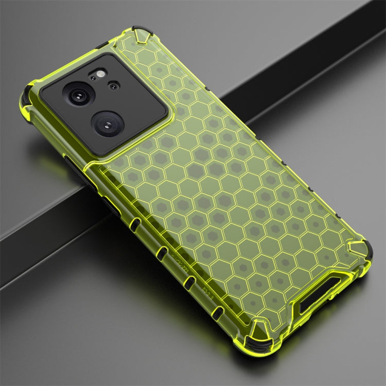 For Redmi K60 Ultra Shockproof Honeycomb Phone Case(Green) - Redmi K60 Ultra Cases by PMC TechLife | Online Shopping South Africa | PMC TechLife | Buy Now Pay Later Mobicred