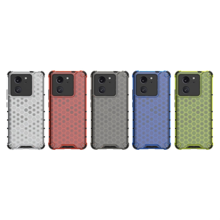 For Xiaomi 13T Shockproof Honeycomb Phone Case(Black) - Xiaomi Cases by PMC TechLife | Online Shopping South Africa | PMC TechLife | Buy Now Pay Later Mobicred