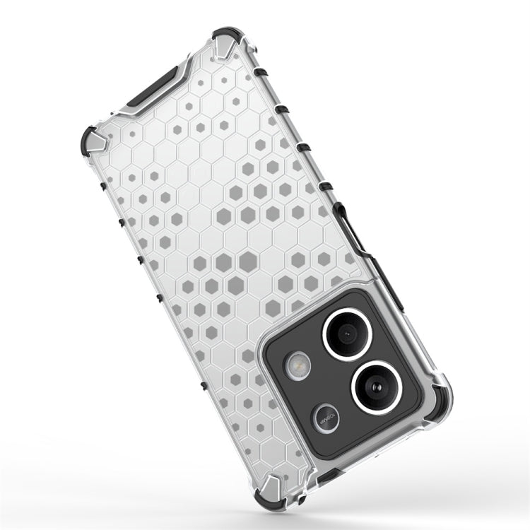 For Redmi Note 13 Shockproof Honeycomb Phone Case(Green) - Note 13 Cases by PMC TechLife | Online Shopping South Africa | PMC TechLife | Buy Now Pay Later Mobicred