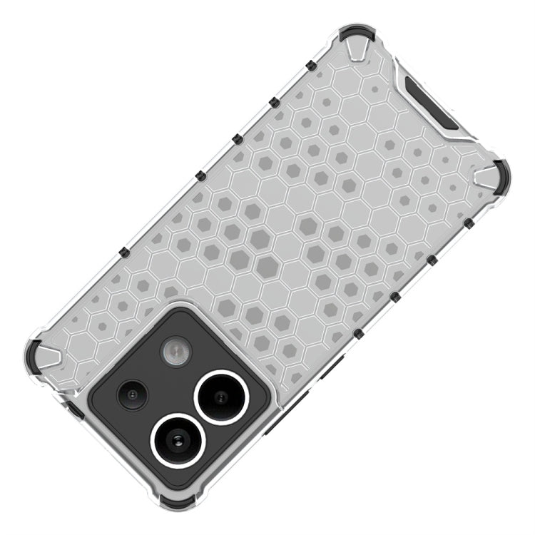 For Xiaomi Poco X6 Shockproof Honeycomb Phone Case(Black) - Xiaomi Cases by PMC TechLife | Online Shopping South Africa | PMC TechLife | Buy Now Pay Later Mobicred