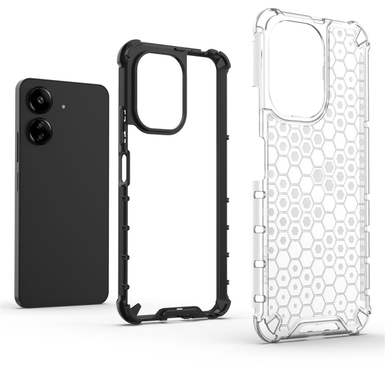 For  Redmi 13C 4G Shockproof Honeycomb Phone Case(Green) - 13C Cases by PMC TechLife | Online Shopping South Africa | PMC TechLife | Buy Now Pay Later Mobicred