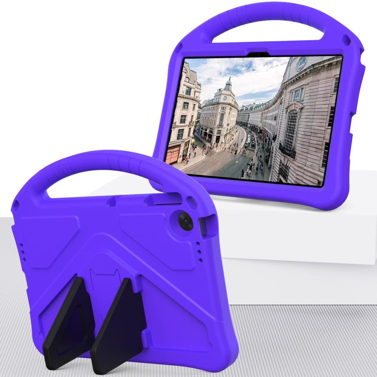 For Lenovo Tab TB-311 / WIFI 10.1 2025 EVA Shockproof Tablet Case with Holder(Purple) - Lenovo by PMC TechLife | Online Shopping South Africa | PMC TechLife | Buy Now Pay Later Mobicred