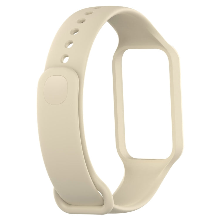 For Xiaomi Mi Band 8 Active Solid Color Integrated Silicone Watch Band(Stralight Color) - free shipping - PMC TechLife - Order now!