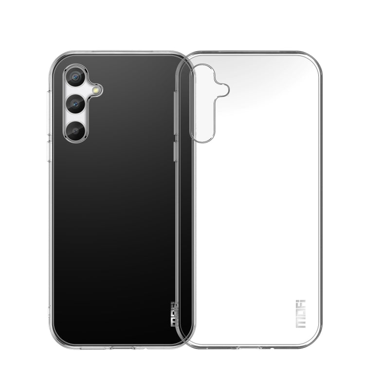 For Samsung Galaxy S24 FE 5G MOFI Ming Series Ultra-thin TPU Phone Case(Transparent) - Galaxy S24 FE 5G Cases by MOFI | Online Shopping South Africa | PMC Jewellery | Buy Now Pay Later Mobicred