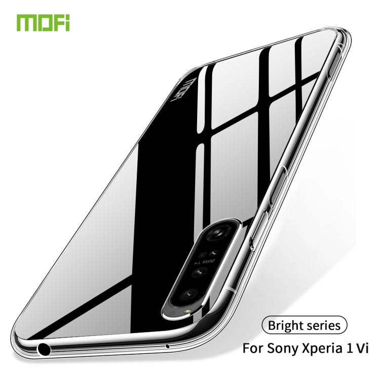 For Sony Xperia 1 VI MOFI Ming Series Ultra-thin TPU Phone Case(Transparent) - Sony Cases by MOFI | Online Shopping South Africa | PMC Jewellery