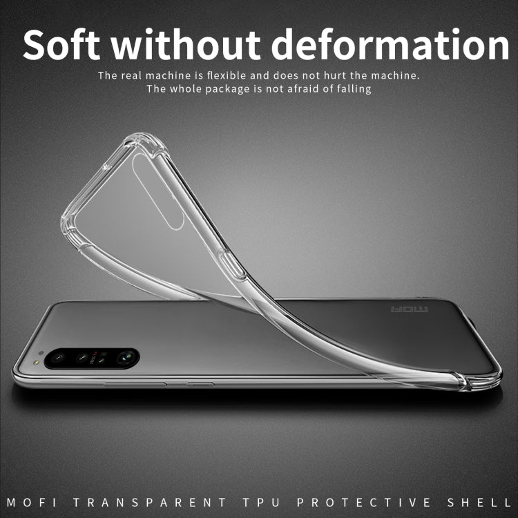 For Sony Xperia 1 VI MOFI Ming Series Ultra-thin TPU Phone Case(Transparent) - Sony Cases by MOFI | Online Shopping South Africa | PMC Jewellery