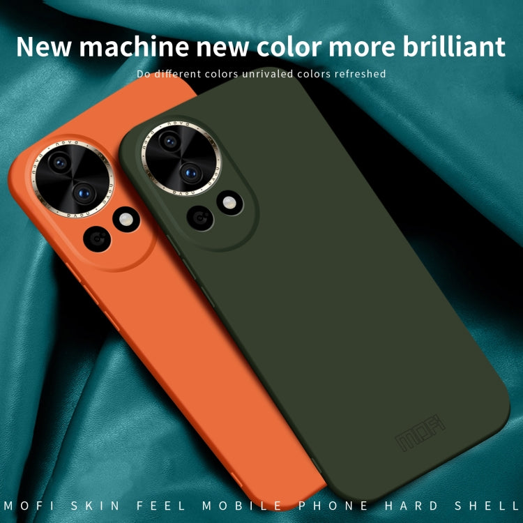 For Huawei nova 12 MOFI Qin Series Skin Feel All-inclusive PC Phone Case(Gray) - Huawei Cases by MOFI | Online Shopping South Africa | PMC TechLife | Buy Now Pay Later Mobicred