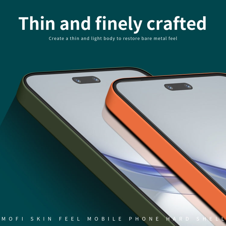 For Huawei nova 12 MOFI Qin Series Skin Feel All-inclusive PC Phone Case(Beige) - Huawei Cases by MOFI | Online Shopping South Africa | PMC TechLife | Buy Now Pay Later Mobicred