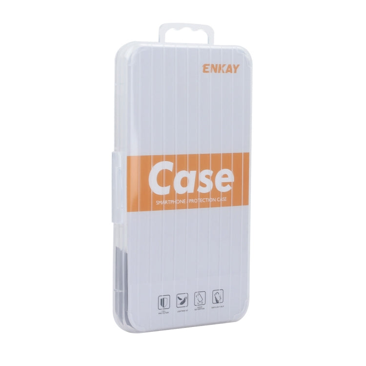 For iPhone 14 Plus ENKAY MagSafe Matte TPU Phone Case with Lens Film(Dark Blue) - iPhone 14 Plus Cases by ENKAY | Online Shopping South Africa | PMC TechLife