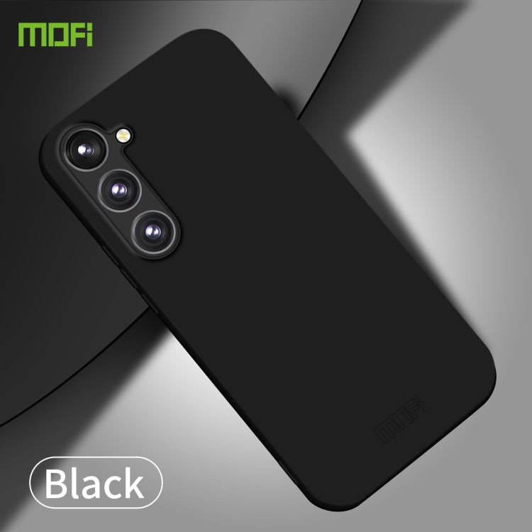 For Samsung Galaxy S23 FE 5G MOFI Qin Series Skin Feel All-inclusive PC Phone Case(Black) - Galaxy Phone Cases by MOFI | Online Shopping South Africa | PMC Jewellery