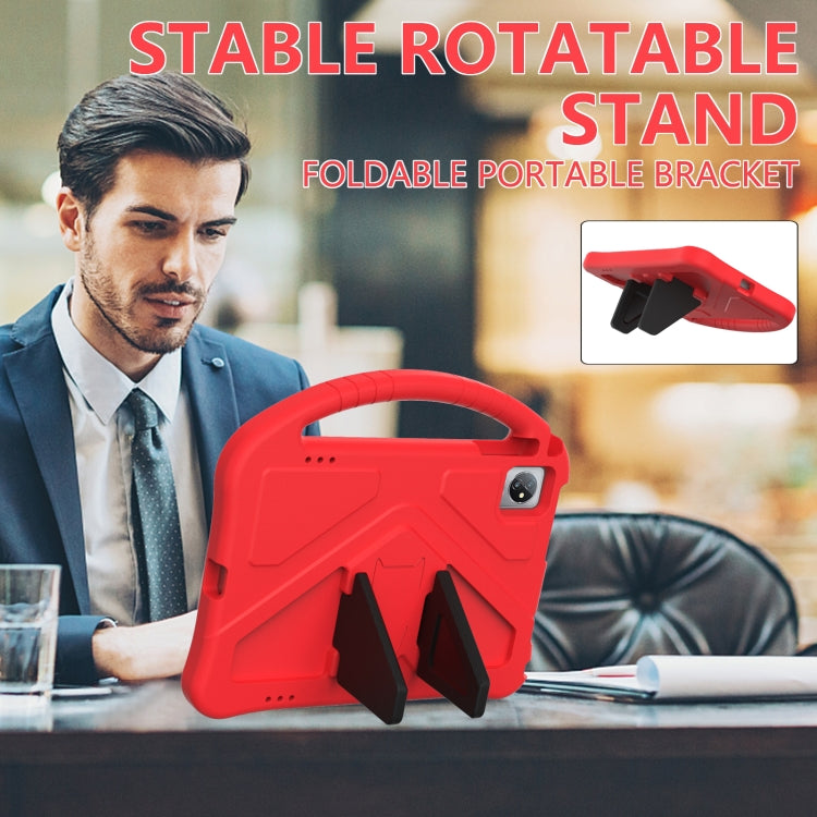 For Teclast M40 Plus 2022 EVA Shockproof Tablet Case with Holder(Red) - Teclast by PMC TechLife | Online Shopping South Africa | PMC TechLife | Buy Now Pay Later Mobicred