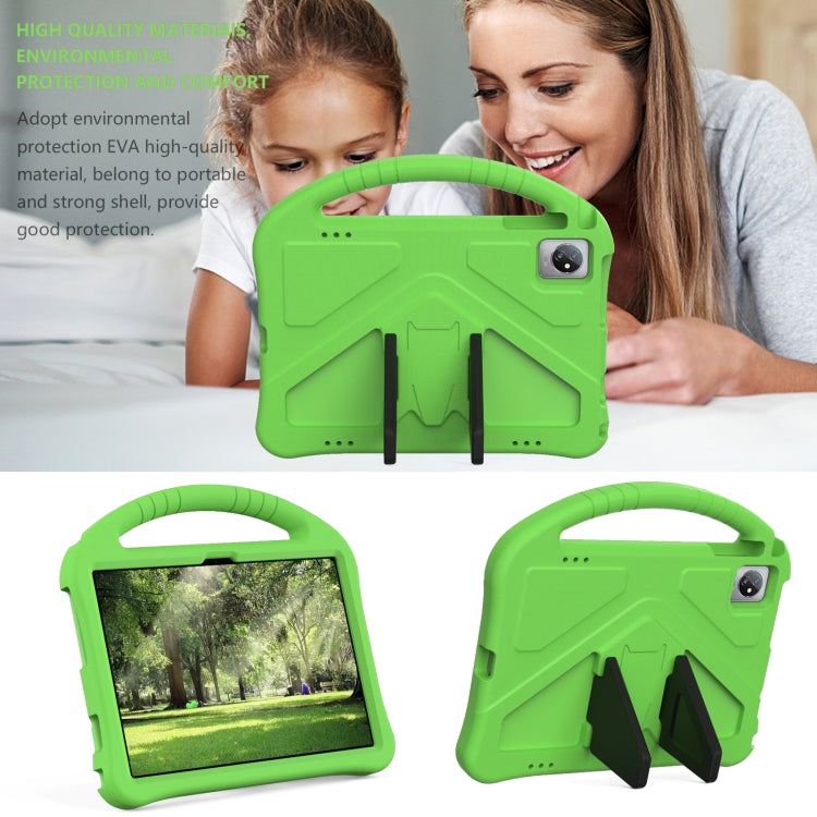 For Teclast M40 SE 2022 EVA Shockproof Tablet Case with Holder(Green) - Teclast by PMC TechLife | Online Shopping South Africa | PMC TechLife | Buy Now Pay Later Mobicred