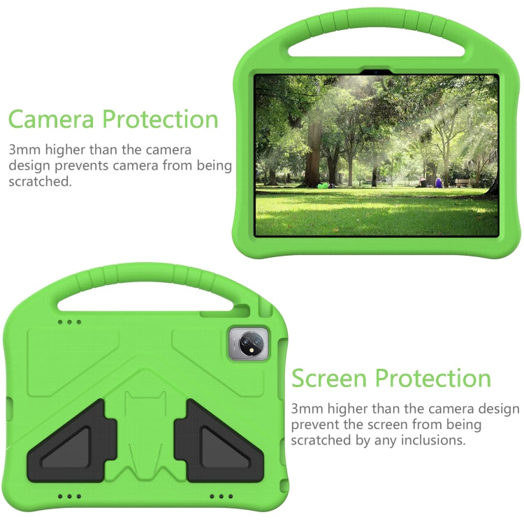 For Teclast M40 SE 2022 EVA Shockproof Tablet Case with Holder(Green) - Teclast by PMC TechLife | Online Shopping South Africa | PMC TechLife | Buy Now Pay Later Mobicred