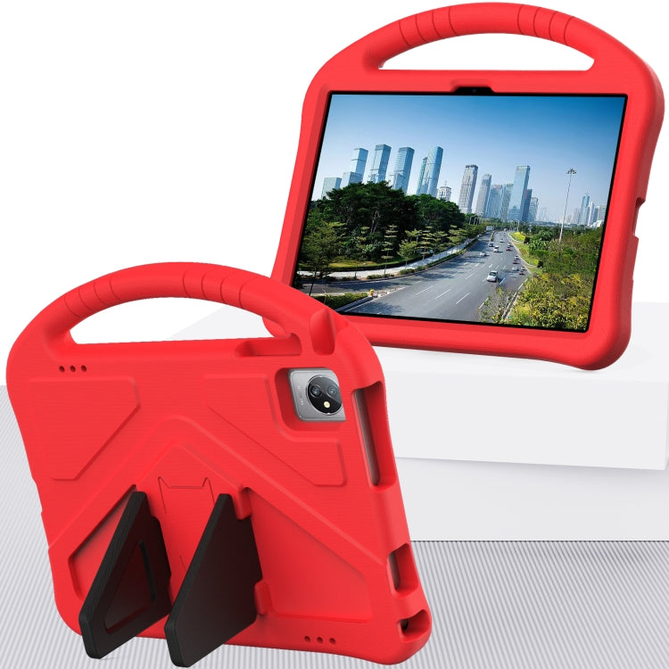 For Teclast P40HD 2022 / P40S 2023 EVA Shockproof Tablet Case with Holder(Red) - Teclast by PMC TechLife | Online Shopping South Africa | PMC TechLife | Buy Now Pay Later Mobicred