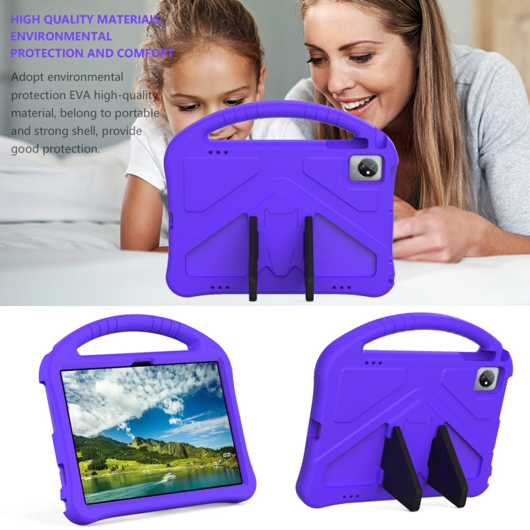 For Teclast M40 2022 EVA Shockproof Tablet Case with Holder(Purple) - Teclast by PMC TechLife | Online Shopping South Africa | PMC TechLife | Buy Now Pay Later Mobicred